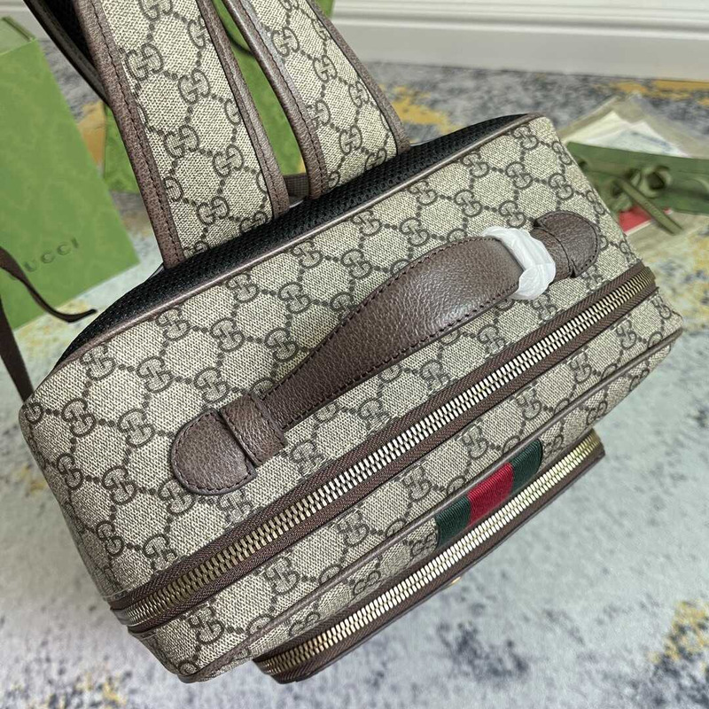 g*u*i ophidia gg medium backpack beige and ebony gg S*p*e canvas