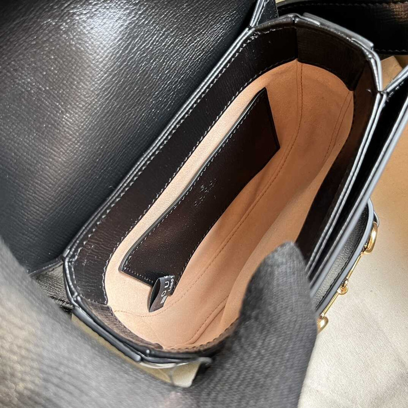 G*u*i horsebit 1955 belt bag black