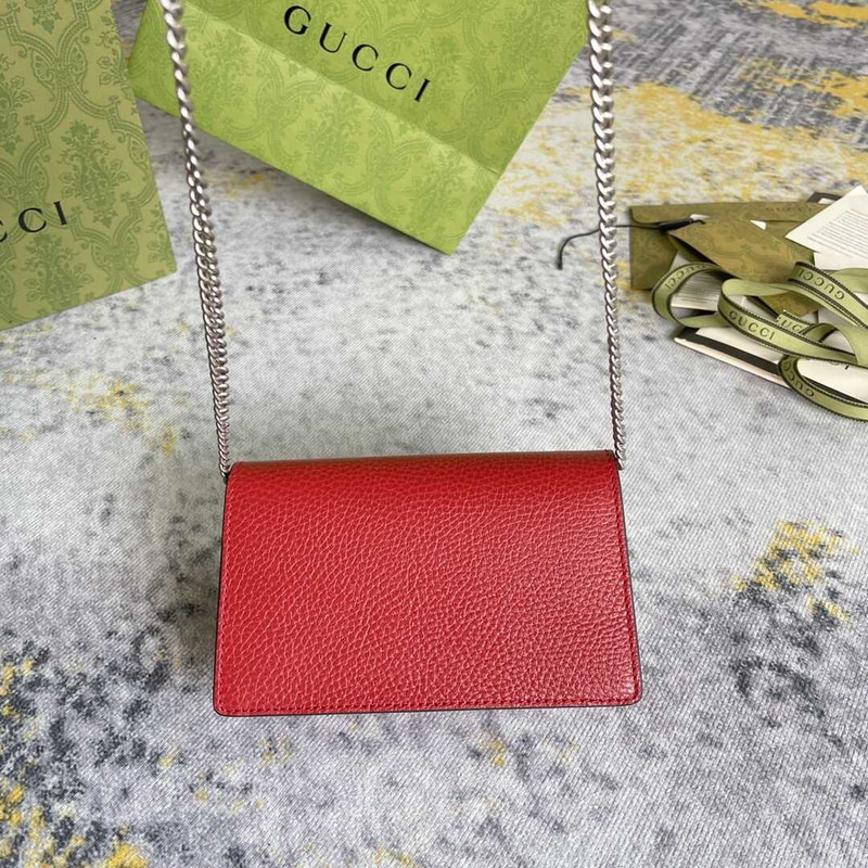 g*u*i dionysus gg S*per mini bag red