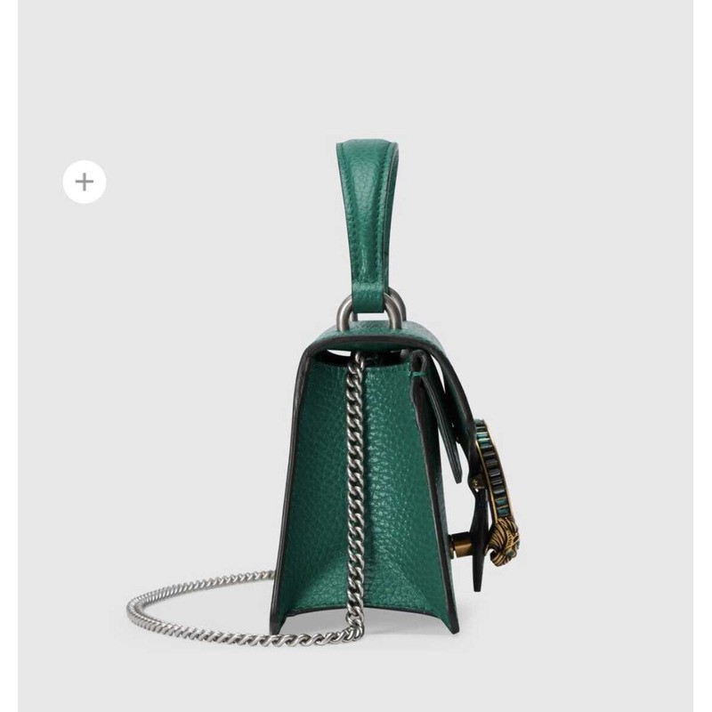 g*u*i women S*per mini leather shoulder bag green