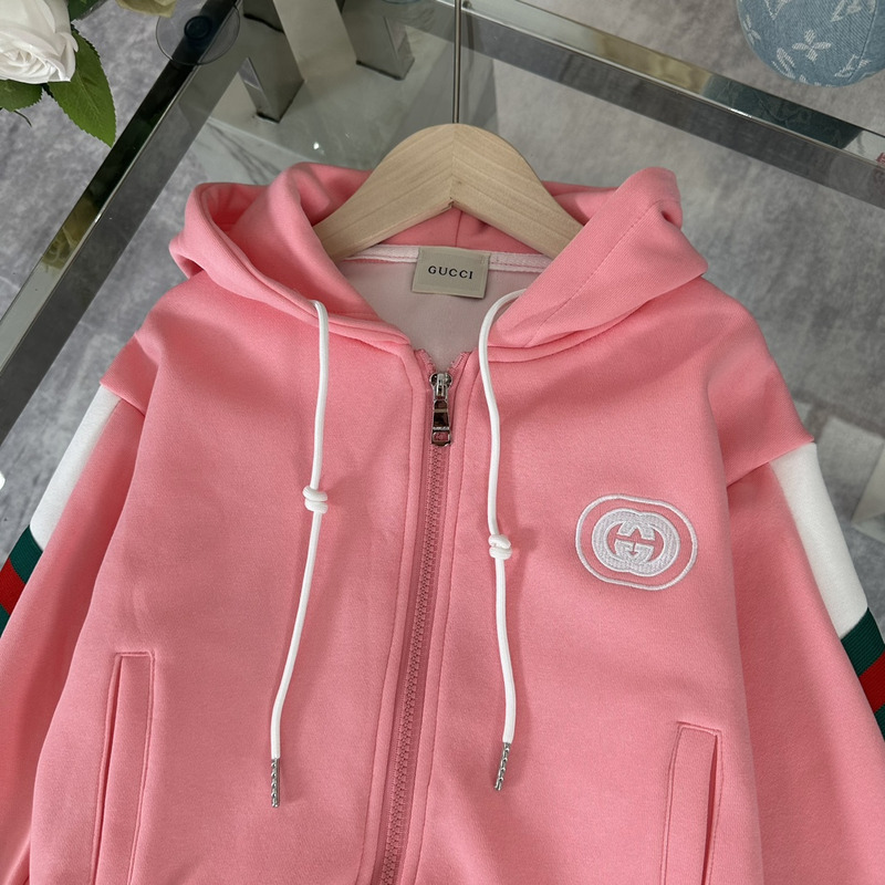 G*u*i children sports clothes set pink