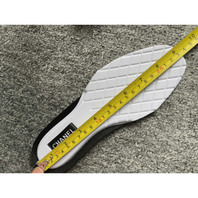 Ch*el cc sneakers white