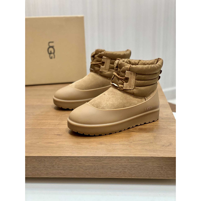 UGG Classic Mini Lace-up Weather Boot Camel
