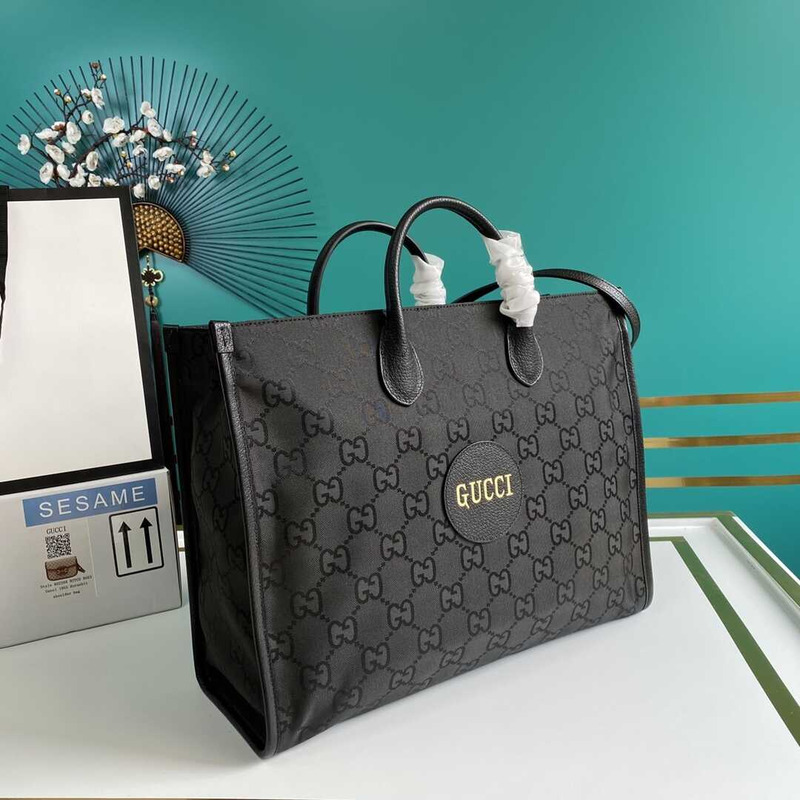 G*u*i off the grid tote bag black