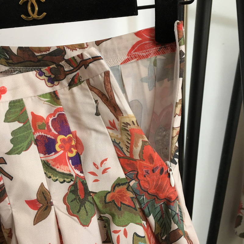 ch**an D*or flower patterns blouse