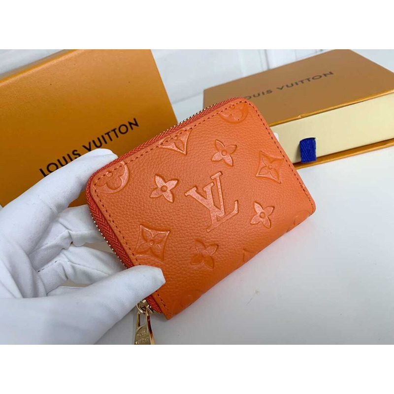 l**is V*t*n zippy coin purse padlock orange