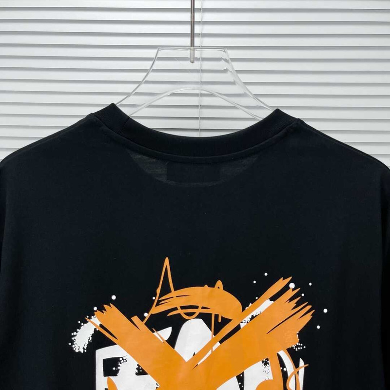 F**di cotton t-shirt black