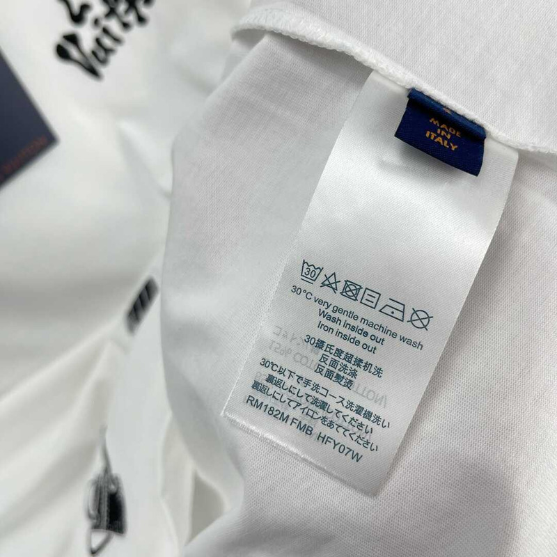 l**is V*t*n cotton t-shirt white