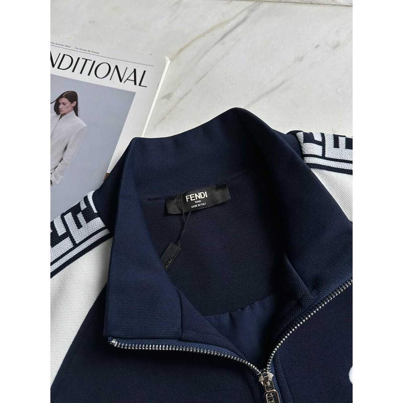F**di track jacket and pants blue