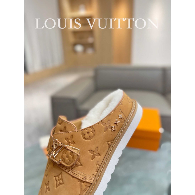 l**is V*t*n lv cosy flat comfort clog caramel
