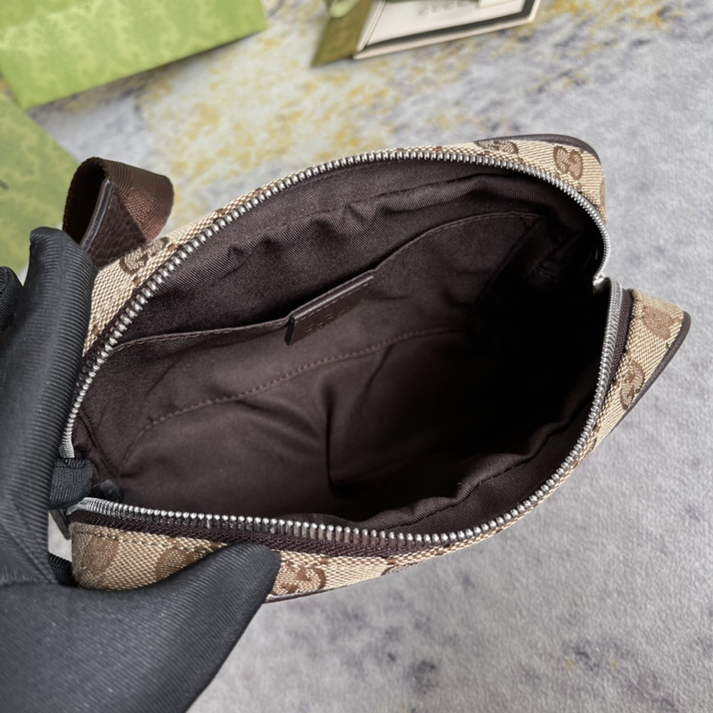 g*u*i belt bag gg S*p*e small beige/black
