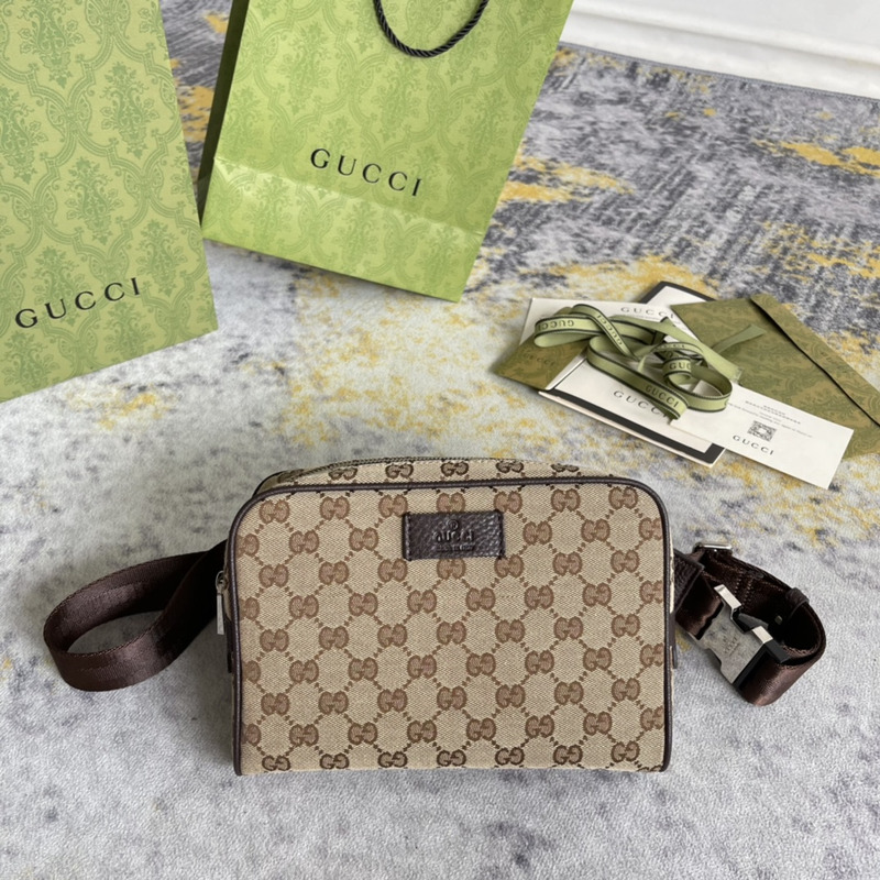 g*u*i belt bag gg S*p*e small beige/black