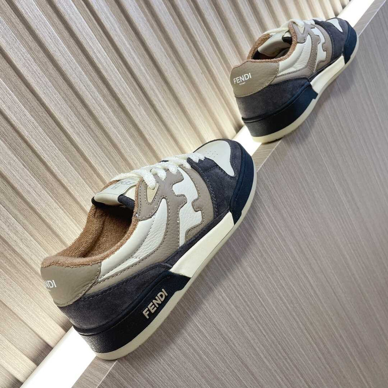 F**di match low top sneakers multi color