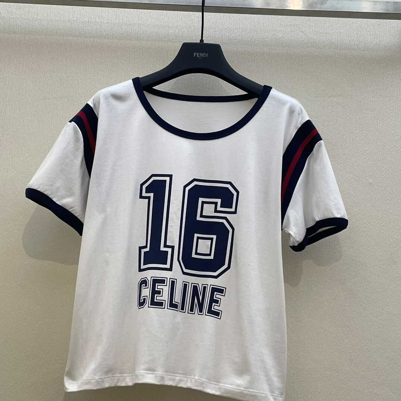 Ce**e 16 boxy t-shirt cotton jersey white