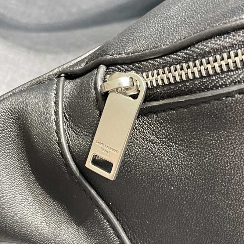 Saint Laurent Classic Lambskin Leather Crossbody Bag