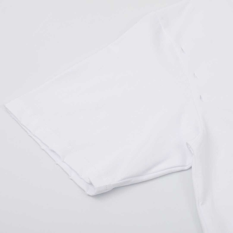 Ba*len*cia*ga caps t-shirt boxy fit in white