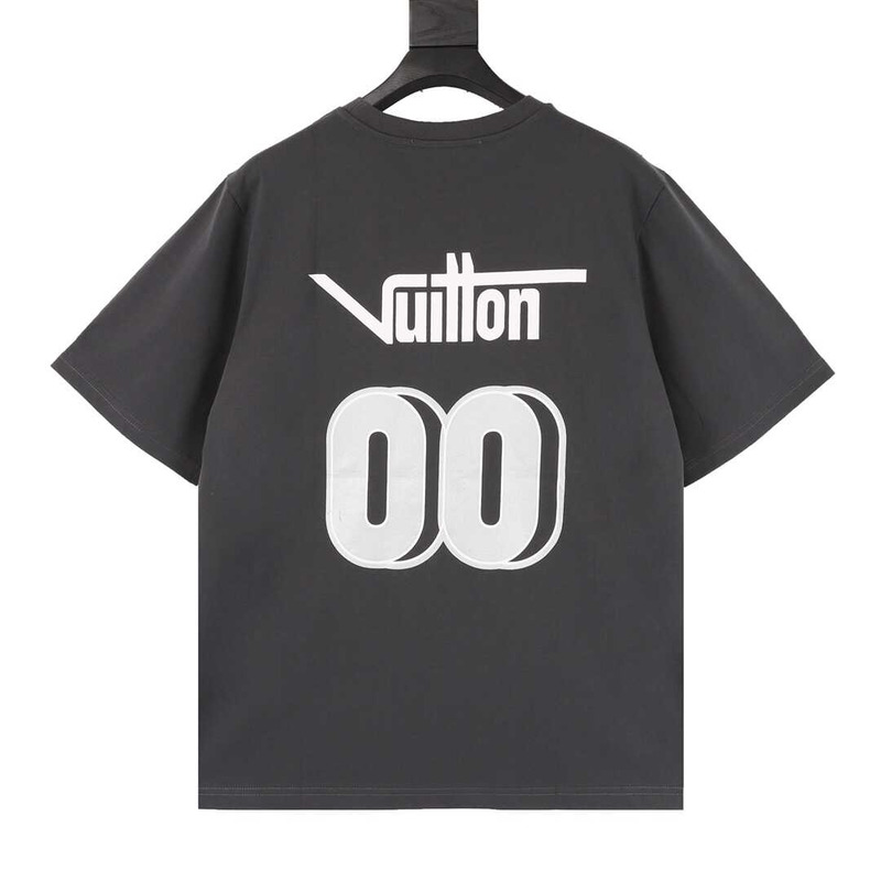l**is V*t*n cotton t-shirt grey