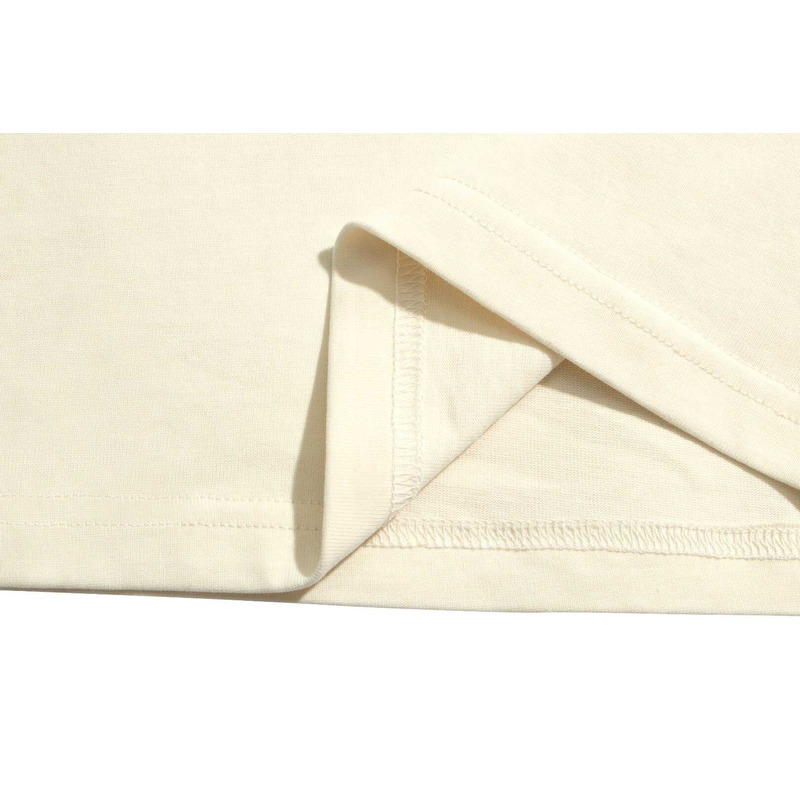 l**is V*t*n graphic lv signature t-shirt beige