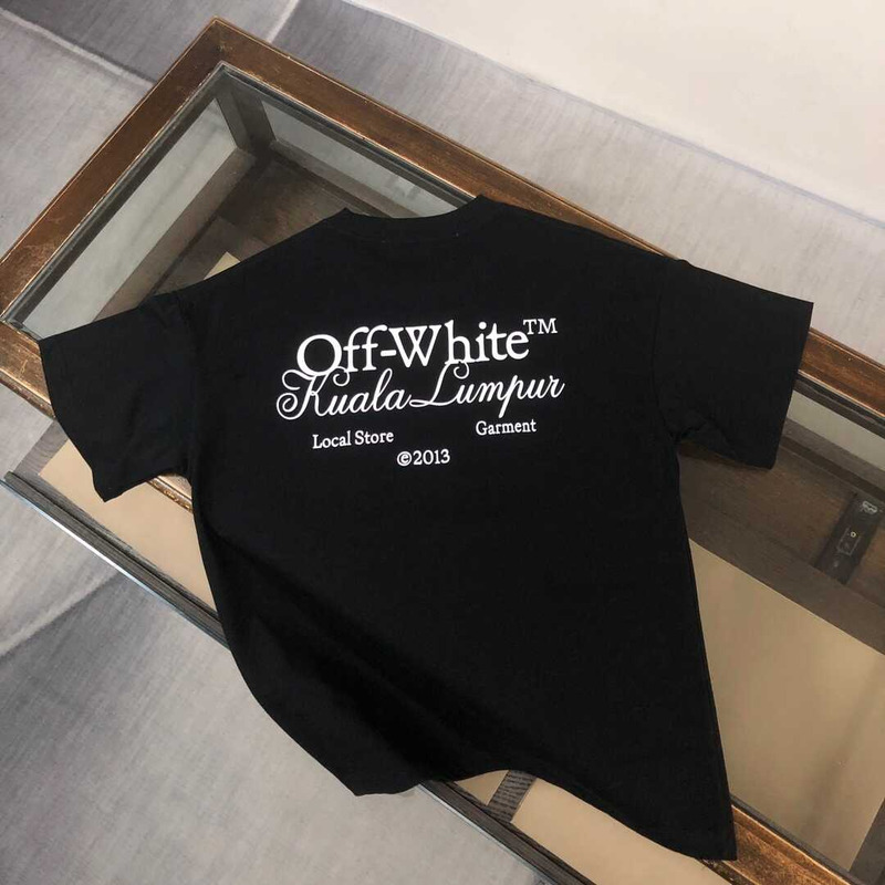 Off White Logo T-Shirt Black
