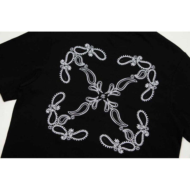 Off White Printed Arrow T-Shirt Black