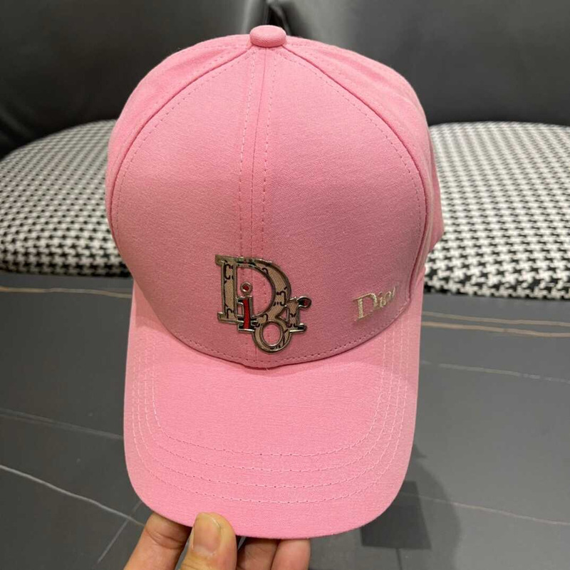 D*or logo oblique print cap