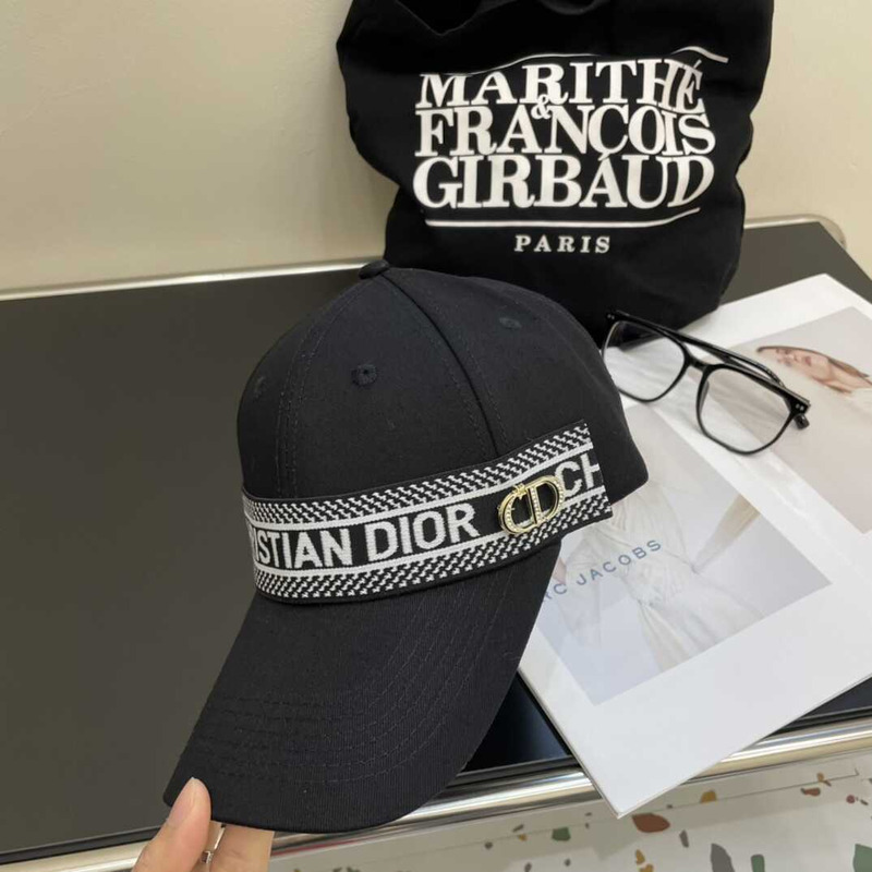 D*or logo baseball cap black