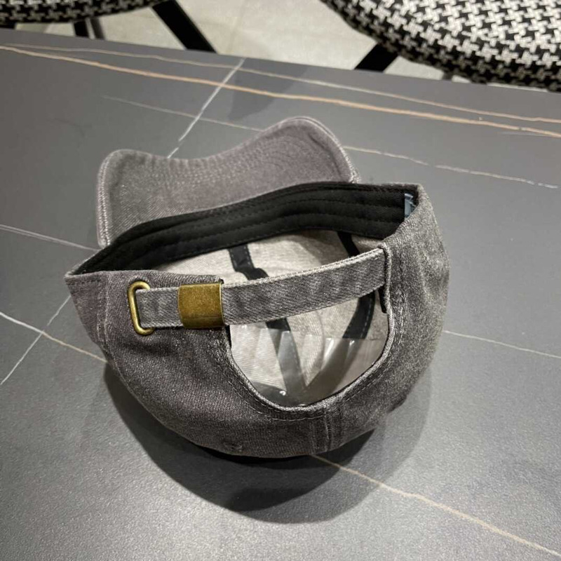 Pra*a denim baseball cap black
