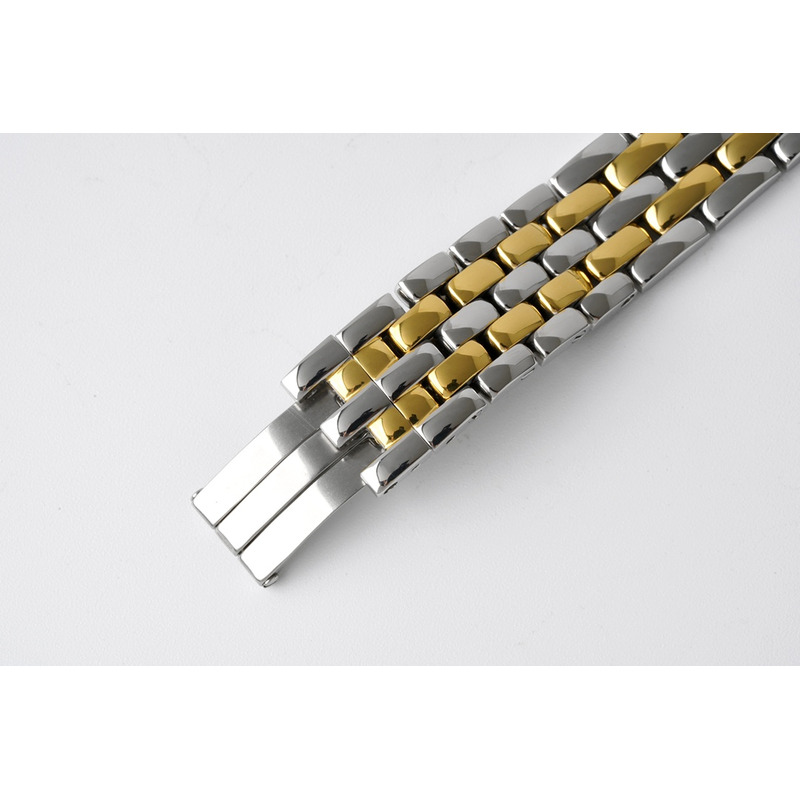 Cartier Panthère De Cartier Medium 27mm White Dial Gold And Silver