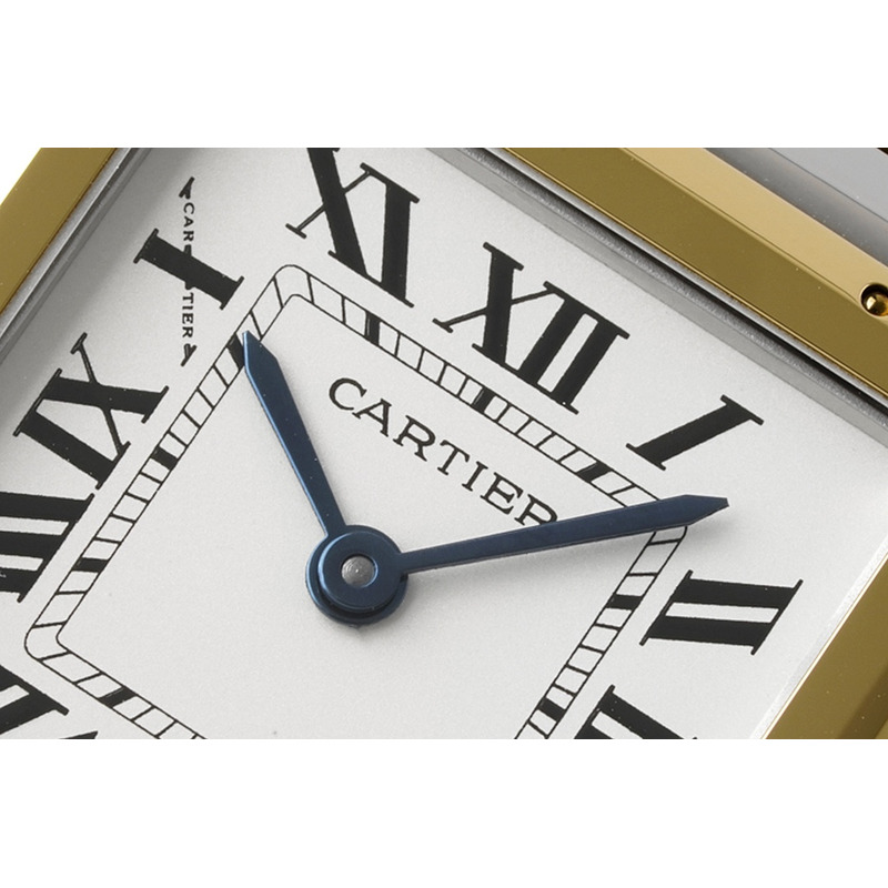 Cartier Panthère De Cartier Medium 27mm White Dial Gold And Silver