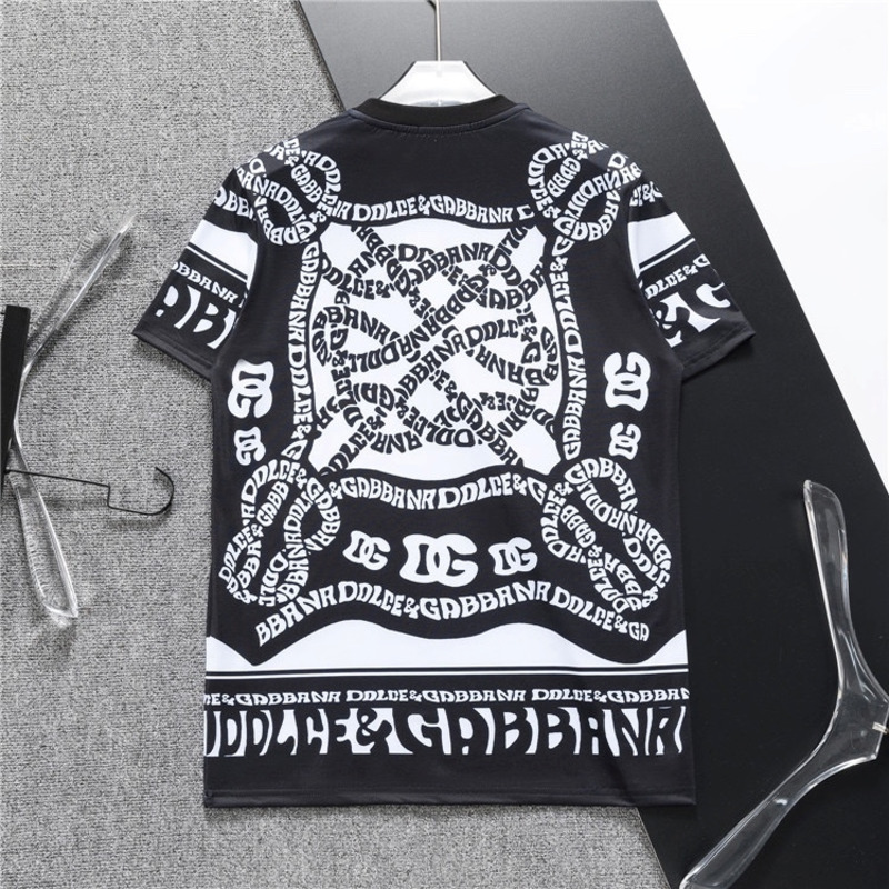 Dolce & Gabbana logo-print cotton T-shirt Black