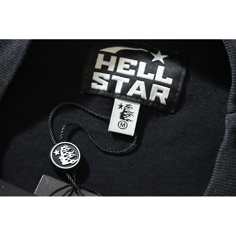 H*lst*r cotton t-shirt black
