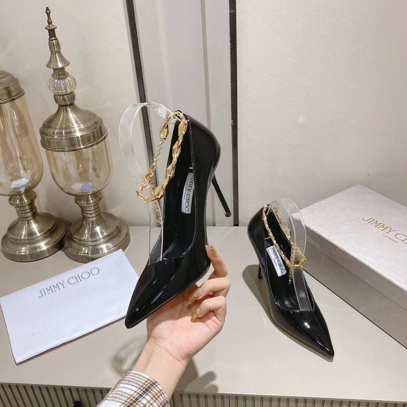jimmy choo Di*m*nd talura 100mm pumps black