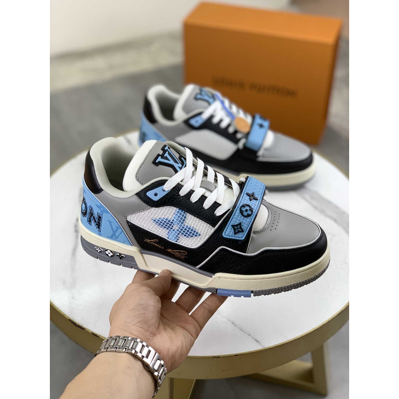 l**is V*t*n lv trainer blue grey black