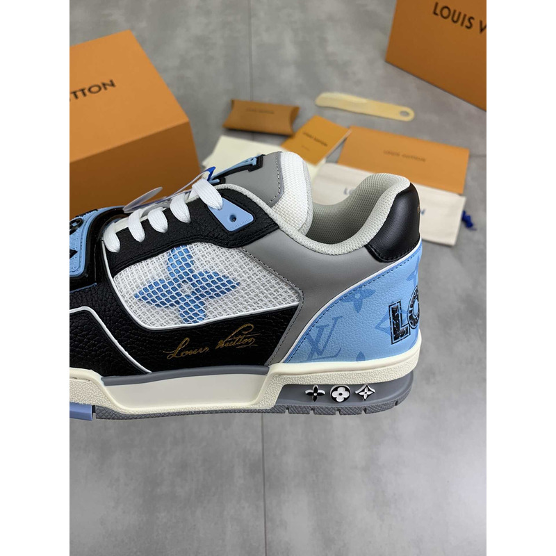 l**is V*t*n lv trainer blue grey black