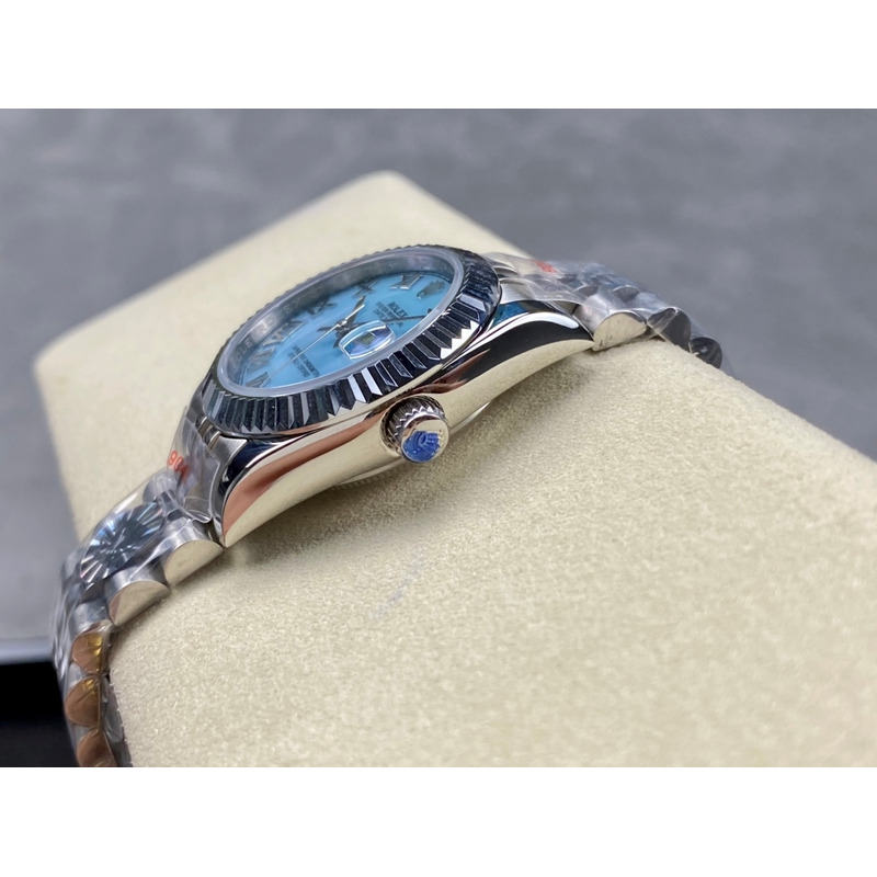 Rolex Datejust Blue Silver