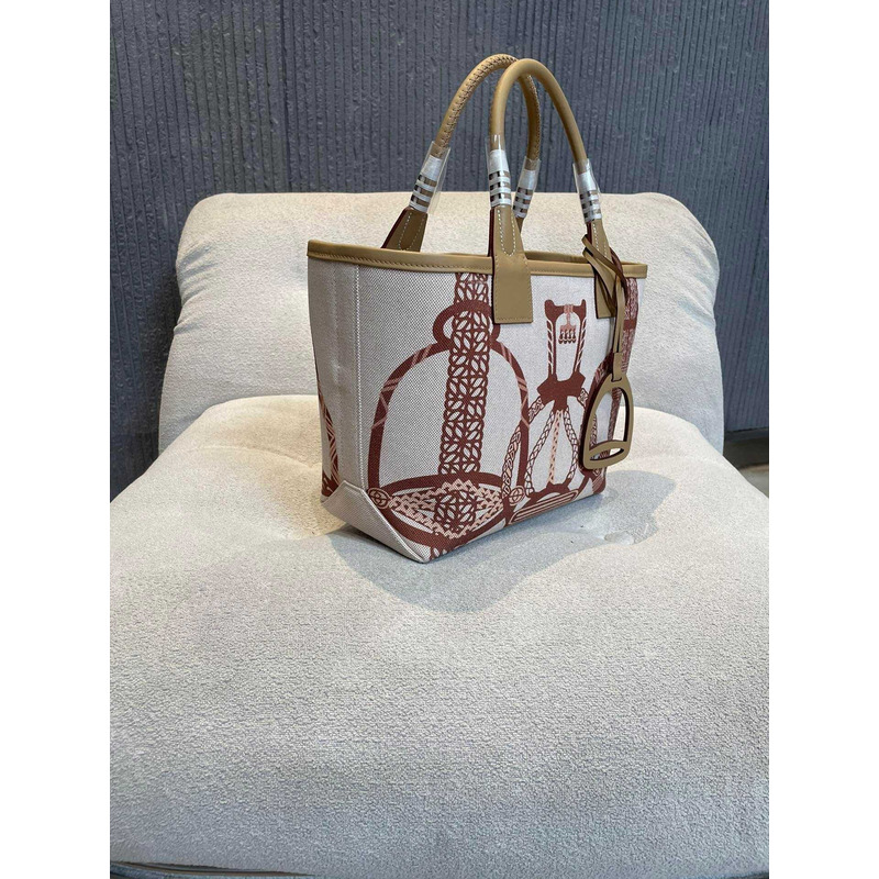 H**mes steeple 25 bag alezan beige