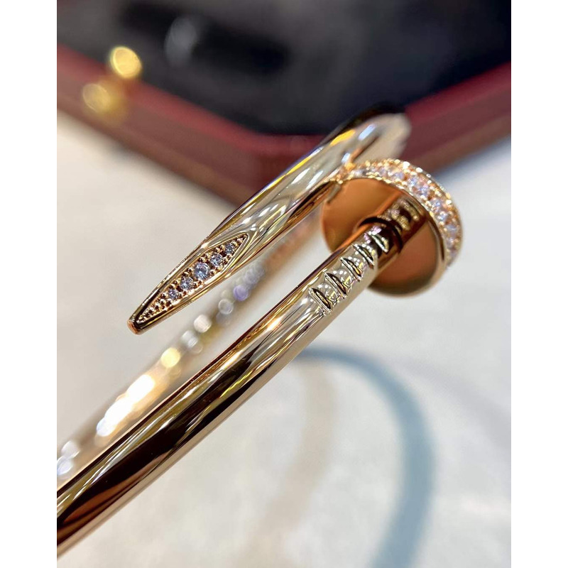 cartier juste un clou bracelet with Di*m*nds gold