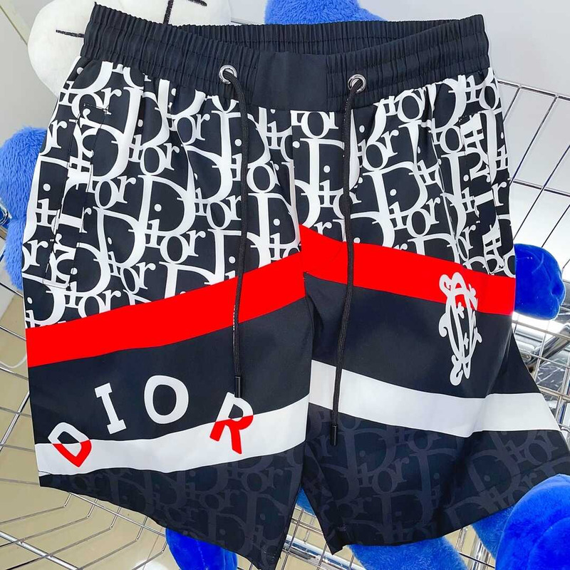 D*or logo printed oblique  short in muticolor