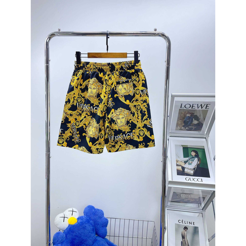 Versace Logo Printed Short in Muticolor