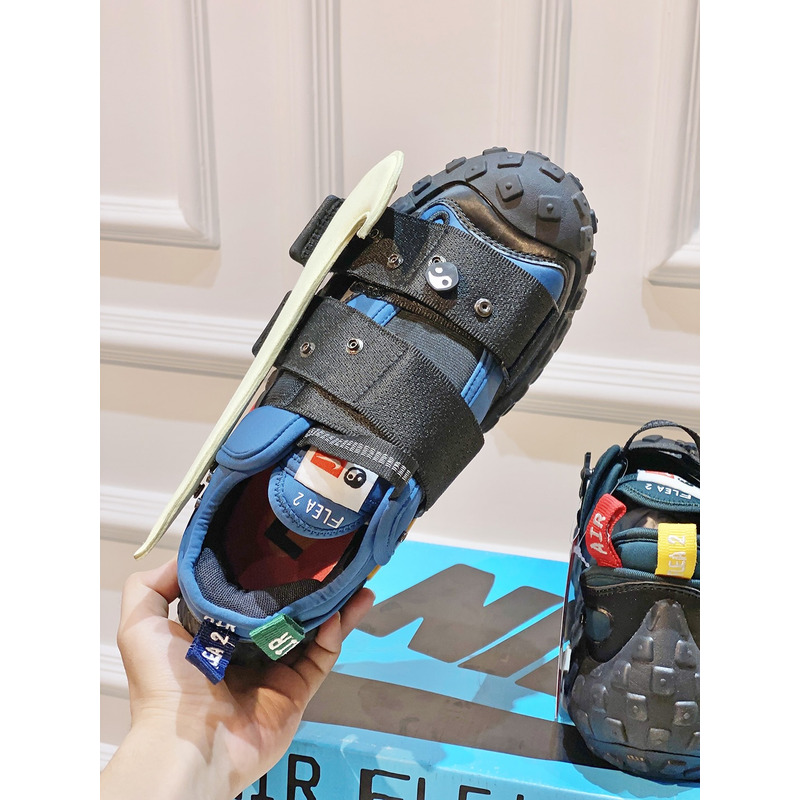 Nike x Cactus Plant Flea Market Air Flea 2 Sneakers Black And Blue