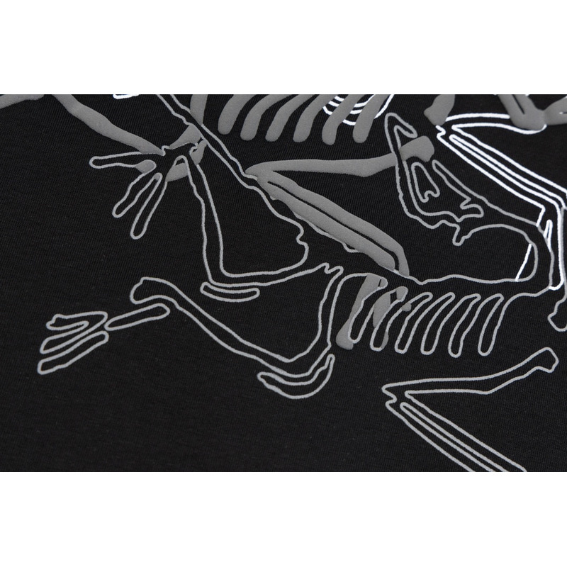 Arcteryx Print Logo T Shirt Black