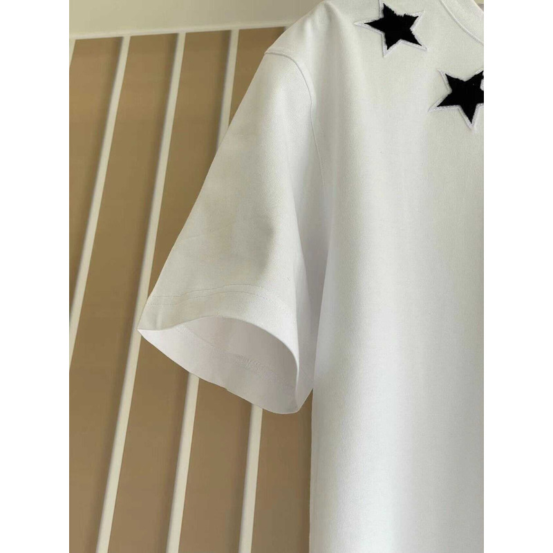 Givenchy Stars Embroidered T-Shirt White