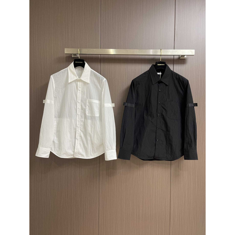 Thom Browne Long Sleeves Shirt Black