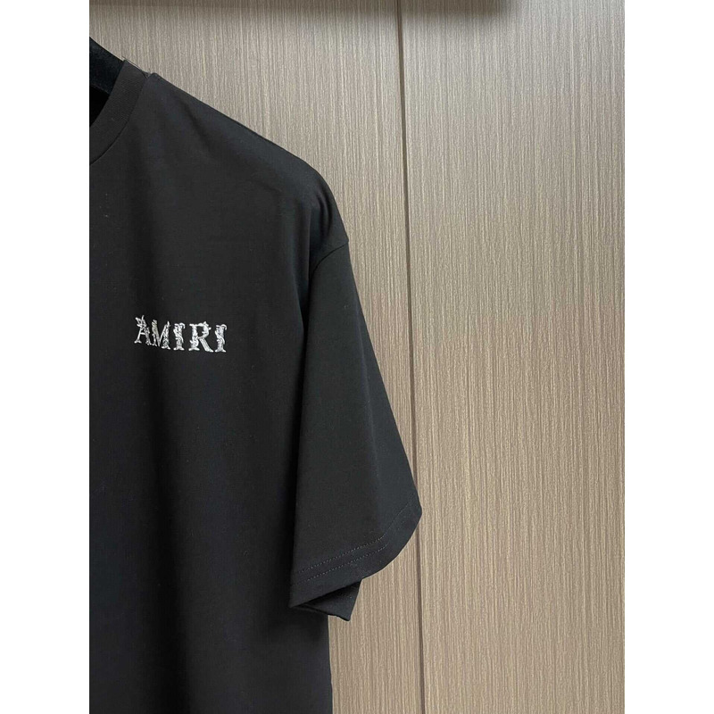Amiri Cotton T-Shirt Black