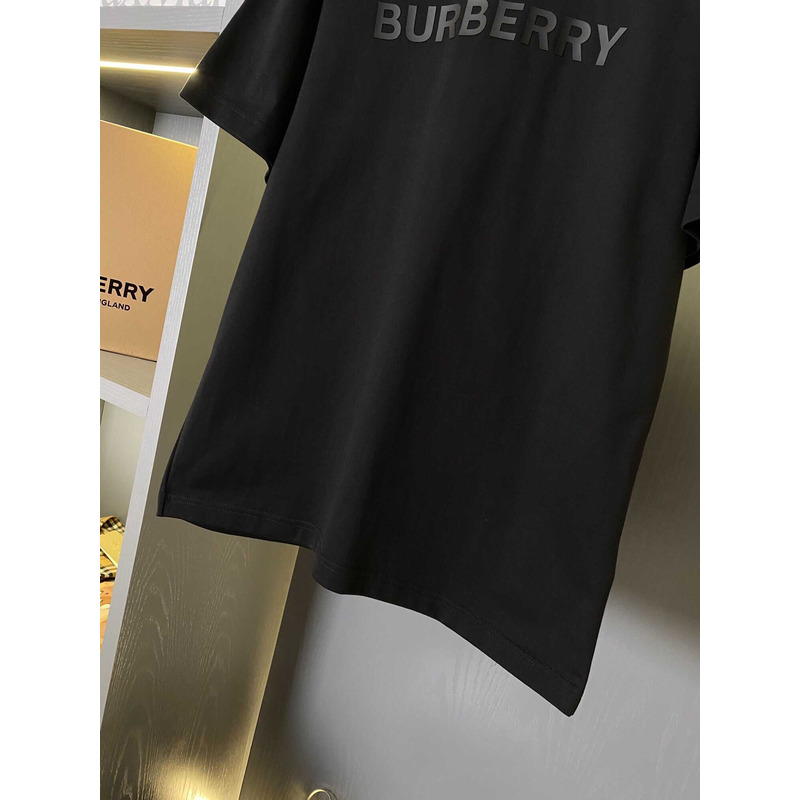 B**rry logo cotton t-shirt black