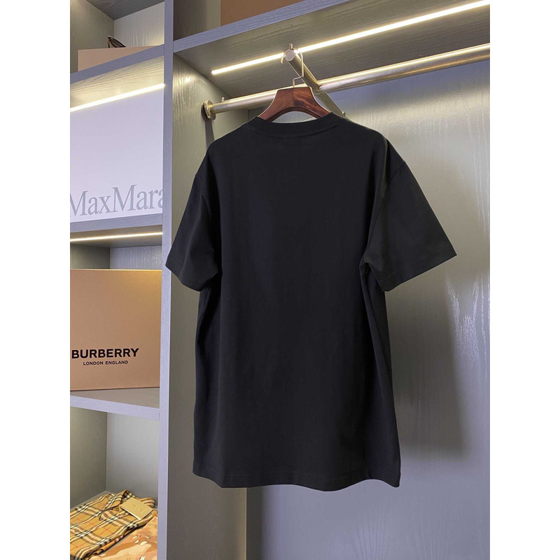 B**rry logo cotton t-shirt black