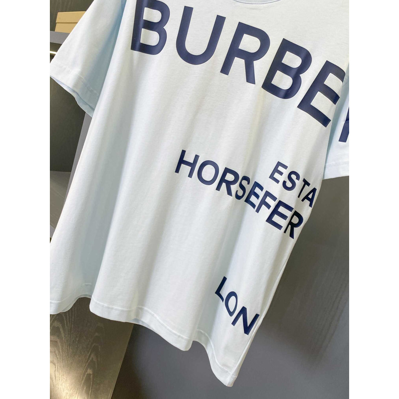 B**rry logo printed cotton t-shirt grey