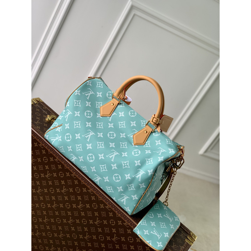 l**is V*t*n speedy p9 bandoulière turquoise