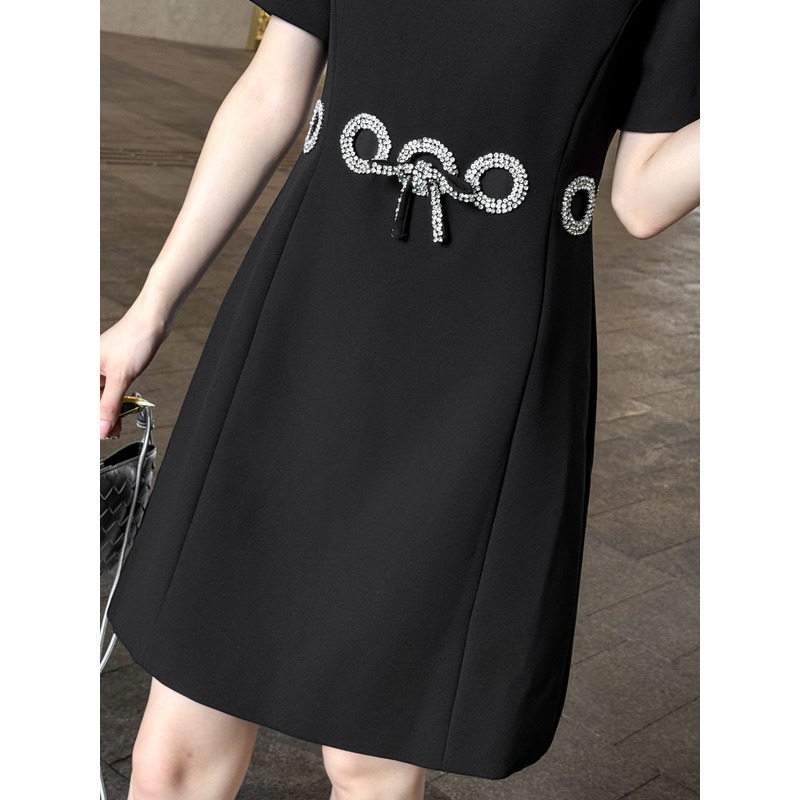 Valentino Elegant Summer Dress Black