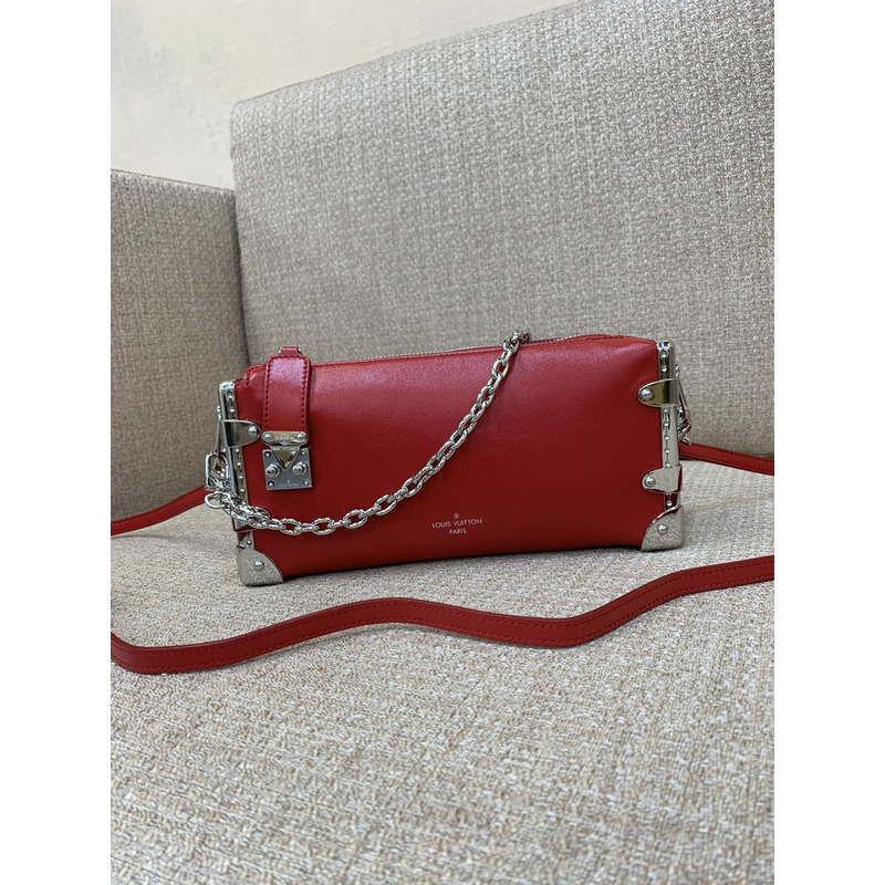 l**is V*t*n slim trunk calf leather red